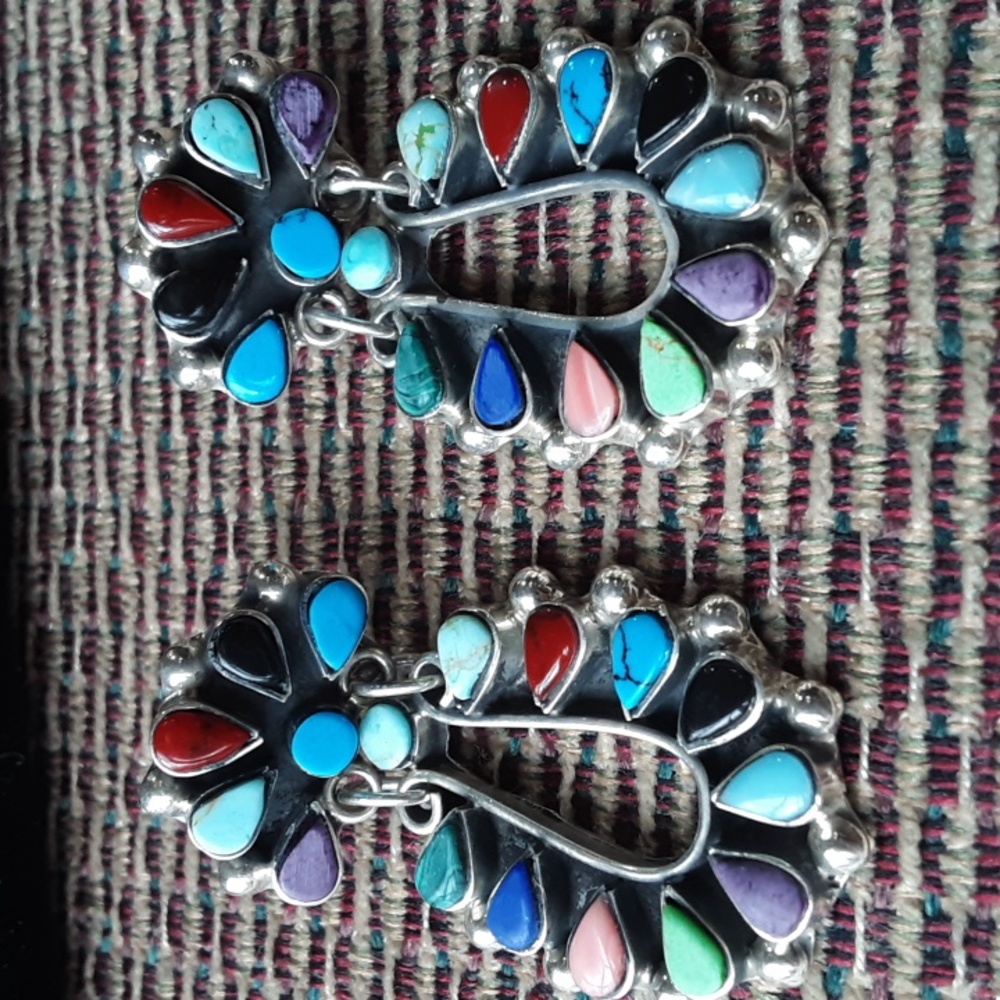 .925 Sterling Silver Earrings - Picture 2 of 8